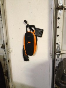 110 charger mounted. awaiting plug.