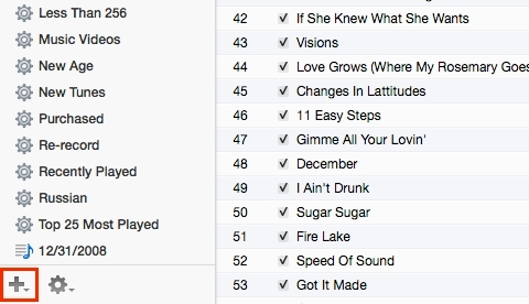 Smart Playlist-Step1 Smart Playlist-Step1